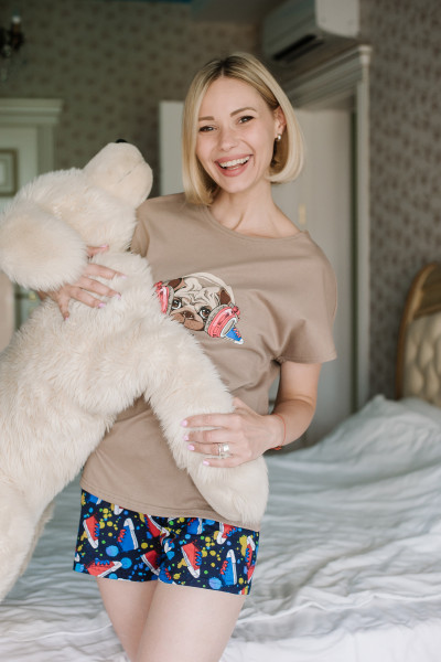 Купить Женский костюм ЖК 022 (Мопс в кедах) на Неженке