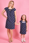 Детское платье "Горошинка" ДП 577 Family look